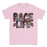 Bubblegum Pink race life Classic Tee - RacoonDesign