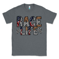 Charcoal Heather race life Classic Tee - RacoonDesign