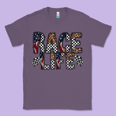 Race Life Classic Tee Designed By Racoondesign
