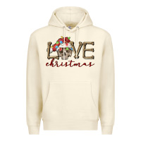 Sandshell skull love christmas Premium Hoodie - FaDigitalArtStudio