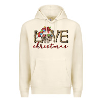 Tofu skull love christmas Premium Hoodie - FaDigitalArtStudio