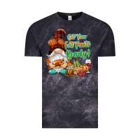 Cloud Black Get your fat pants ready Vintage Tee - NancyCooperArtShop
