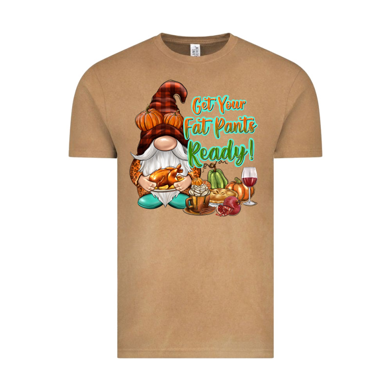 Get Your Fat Pants Ready Vintage Tee by NancyCooperArtShop | Teevron