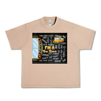 Burro i'm a bus driver school bus black Urban Heavy Tee - TumblerDesignByShophia