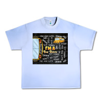 Grape Ice i'm a bus driver school bus black Urban Heavy Tee - TumblerDesignByShophia