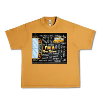 Peanut Butter i'm a bus driver school bus black Urban Heavy Tee - TumblerDesignByShophia