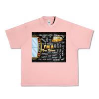 Salmon i'm a bus driver school bus black Urban Heavy Tee - TumblerDesignByShophia