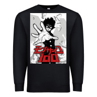 Black mob psyco 100   % Premium Sweatshirt - lanVoArt