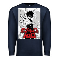 Navy mob psyco 100   % Premium Sweatshirt - lanVoArt