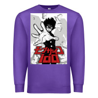 Purple mob psyco 100   % Premium Sweatshirt - lanVoArt