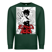 Sports Green mob psyco 100   % Premium Sweatshirt - lanVoArt