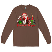 Chestnut santas favorite baseball player Long Sleeve Tee - CowGirlArtShop