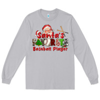 Moon Dust santas favorite baseball player Long Sleeve Tee - CowGirlArtShop