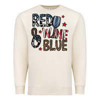 Sandshell red wine blue Premium Sweatshirt - CowhideDigitalArt