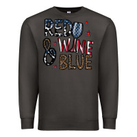 Smoke red wine blue Premium Sweatshirt - CowhideDigitalArt
