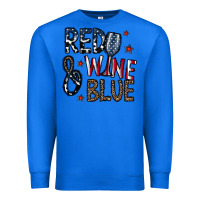 True Royal red wine blue Premium Sweatshirt - CowhideDigitalArt