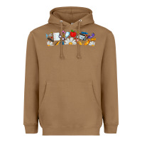Toasted Coconut Best Teacher Ever Heavyweight Hoodie - CowhideDigitalArt