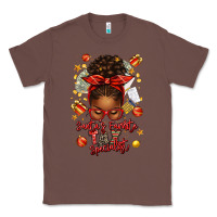 Chestnut santa favorite tax specialist afro messy bun Classic Tee - texasbilliewilder