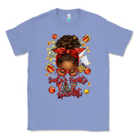 Colony Blue santa favorite tax specialist afro messy bun Classic Tee - texasbilliewilder