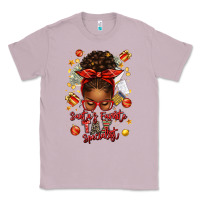 Lilac santa favorite tax specialist afro messy bun Classic Tee - texasbilliewilder