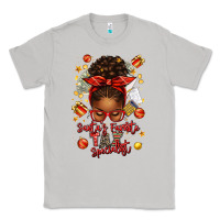 Moon Dust santa favorite tax specialist afro messy bun Classic Tee - texasbilliewilder