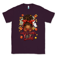 Plum santa favorite tax specialist afro messy bun Classic Tee - texasbilliewilder