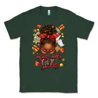 Sports Green santa favorite tax specialist afro messy bun Classic Tee - texasbilliewilder