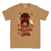 Toasted Coconut santa favorite tax specialist afro messy bun Classic Tee - texasbilliewilder