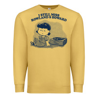Antique Gold i still miss rowland s howard  ••••• vinyl collector fan des Premium Sweatshirt - lanVoArt