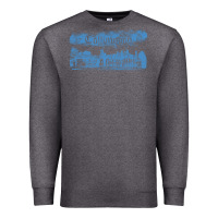 Charcoal Heather collinwood mansion from dark shadows Premium Sweatshirt - lanVoArt
