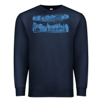 Navy collinwood mansion from dark shadows Premium Sweatshirt - lanVoArt