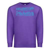 Purple collinwood mansion from dark shadows Premium Sweatshirt - lanVoArt