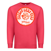 Cardinal sleepy bear club   70s thrift store aesthetic Premium Sweatshirt - lanVoArt