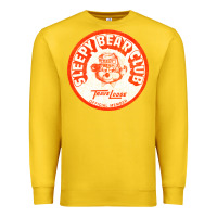 Lemon sleepy bear club   70s thrift store aesthetic Premium Sweatshirt - lanVoArt