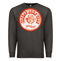 Smoke sleepy bear club   70s thrift store aesthetic Premium Sweatshirt - lanVoArt