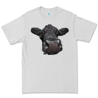 Dove Grey Black Angus Heifer Premium Tee - LillyAllenDesigns