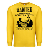 Lemon wanted bonnie and clyde, distressed Premium Sweatshirt - lanVoArt