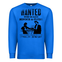 True Royal wanted bonnie and clyde, distressed Premium Sweatshirt - lanVoArt