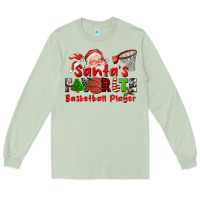 Matcha santas favorite basketball player Long Sleeve Tee - CowGirlArtShop