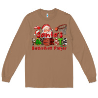 Toasted Coconut santas favorite basketball player Long Sleeve Tee - CowGirlArtShop