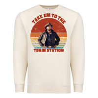 Sandshell rip wheeler quote poster art Premium Sweatshirt - lanVoArt