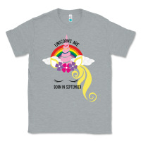 Heather Grey Unicorns Are Born in September Classic Tee - Bettercallsaul