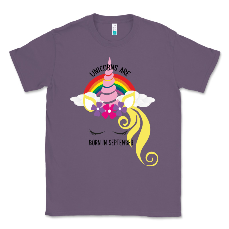Unicorns Are Born In September Classic Tee by Bettercallsaul | Teevron