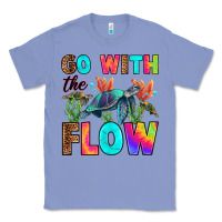Colony Blue go with the flow Classic Tee - RanaPortraitStore