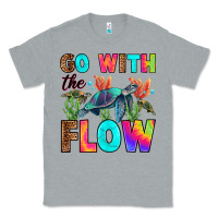 Heather Grey go with the flow Classic Tee - RanaPortraitStore