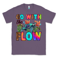 Lavender go with the flow Classic Tee - RanaPortraitStore