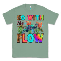 Sage go with the flow Classic Tee - RanaPortraitStore