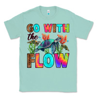 Seafoam go with the flow Classic Tee - RanaPortraitStore