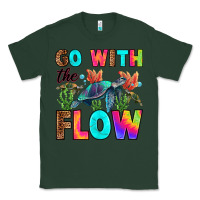 Sports Green go with the flow Classic Tee - RanaPortraitStore