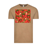 Vintage Coffee strawberries Vintage Tee - Jasminsmagicworld